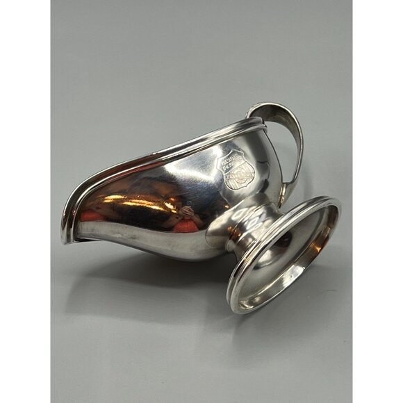 Union Pacific RR Dining Car Silver Soldered Gravy Boat Overland Train 1302C UP - Picture 10 of 14